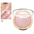 Miniatyrbillede 4 af 5: Glitter Shiny Makeup Pudder Highlight Blush Palette Shimmer High Gloss Contouring Palette Fin Glat Pudder Lysende Hudtone 04 highlight