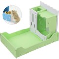 Miniatyrbild 4 av 5: Liten hund leksak 3 i 1 husdjur leksak bur - Hamster matskål, smådjur vattenflaska, kanin vattenautomat