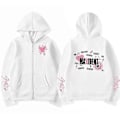 Miniatyrbild 2 av 5: Koreansk Mode Stray Kids Maxident Dragkedja Hoodie Herrar Damer Cardigan Zip Up Jacka Hoodies Par Casual Mode Tröjor Svart s