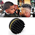 Miniatyrbilde 2 av 5: Salon Barber Wave Dobbeltsidig Hårkrøll Twist for Dreadlocks Børstesvamp Spiral Locs