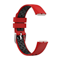 Miniatyrbillede 2 af 5: Silicone Rem til Fitbit Luxe red black