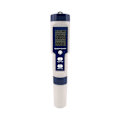 Miniatyrbillede 1 af 5: 5 i 1 TDS/EC/PH/Salinitet/Temperatur Måler Digital Vandkvalitetsmonitor Tester til Pools, Drikkevand p
