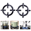 Miniatyrbillede 2 af 5: 1 stk. Jern Gas Komfur Kogeplade Kaffe Moka Pot Stativ Reducer Ring Holder