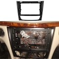 Miniatyrbilde 2 av 5: 1/2Din Bil CD DVD Ramme Lydmontering Adapter Dash Trim Kit Facia Panel 9 TOMMER kompatibel med E-Klasse W211 1999-2007