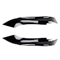 Miniatyrbild 1 av 5: Frontspoiler Diffusor Splitter Skyddsväggar Svart för 4-serie F32 F33 F36 2014-2020
