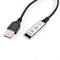 Miniatyrbild 5 av 5: 5V USB LED RGB 3-knapps 4-pin fjärrkontroll för LED-strip