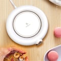 Pikkukuva 3 / 5: 2 kpl Posliini Mukit Älykkäät Lämmittimet Kupin Alusta Vakiolämpötila Kahvikupin Alusta USB Lämpöeristys