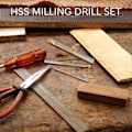 Miniatyrbild 2 av 5: 6 st HSS Fräsborr Set Träborr Bits Borr Set För Trä Metall K075