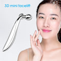 Miniatyrbillede 4 af 5: 3D Rulle Massager 360 Grader Rotation Tynd Ansigt Fuld Krops Form Massager Løft Rynkefjerner Ansigtsmassageværktøj Y-Formet Massager