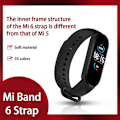 Miniatyrbilde 2 av 5: Urremmer for Mi Band 6 Armbånd Silikon Wrist Miband 6 Utbytting orange