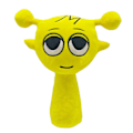 Miniatyrbillede 1 af 5: Sødt Sprunki Plushie til Børn - Bedårende Dyr Fyldt Dukke til Børn og Voksne yellow
