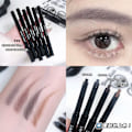 Miniatyrbillede 1 af 3: Let at fjerne makeup, glat og langtidsholdbar farve øjenbrynspen gray