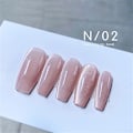 Miniatyrbilde 1 av 5: 15ml Magnetisk Krystall Cat Eye Gel Neglelakk Glitter Spar Is Transparent Soak Off a02