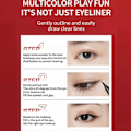Miniatyrbild 2 av 5: Calligrapher Eyeliner, Långvarig Calligrapher Eyeliner Smudgeproof Vattentät 2pcs