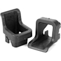 Miniatyrbilde 5 av 5: Universal ISOFIX Brakett Stål, Barnebilsete Monteringssett Slank Slitesterk Lang Levetid Stabil (Svart)