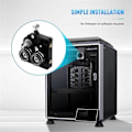 Miniatyrbillede 2 af 5: 3D-printer Dobbelt Gear Ekstruder Kit til K1/K1C/ K1 Max/Ender3/V3 Plus V3 Opgradering 3.0 Hærdet Stål