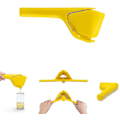 Miniatyrbillede 1 af 5: Citronpresser, Nem At Klemme Manuel Citronpresser, Citruspresser Der Foldes Flad, Citronpresser Med Sidelæns Pivot-lian