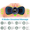 Miniatyrbild 3 av 5: Mini EMS Massager 6 Lägen 9 Växlar Puls Fysioterapi Instrument Smart Nackrygg Axlar Hela Kroppen Massage Muskelavslappning Smärtlindring