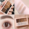Miniatyrbild 4 av 5: Kosmetika Makeup Vattentät Ögonbrynssmink Produkter Ögonbrynspulver Ögonbrynspulver Palett natural red brown