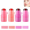 Miniatyrbillede 1 af 5: Cooling Water Jelly Tint Stick, 2 i 1 Sheer Lip & Cheek Stain, Milk Makeup Jelly Lip Tint Blush - Byggelig Vandfarve Finish 4 colors