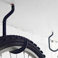 Pikkukuva 3 / 5: 1 Pari Pyöräkoukkuja, Sopii Kaikille Pyörätyypeille, Laaja Avaus, Helppo Asentaa/Irrottaa - Täydelliset Koukut/Ripustimet Garagin Kattoon Ja Seinälle Pyörän Säilytykseen Ja Ripustamiseen
