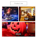 Pikkukuva 3 / 5: Halloween-haamuhautakivi LED-valoilla, pelitarvikkeet ulkokäyttöön, puutarhajuhliin color03