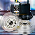 Miniatyrbillede 5 af 5: 16 stk 3D-printer Polycarbonat-remskive 3D-printerhjul 625zz Remskive Lineær Leje til Cr10, 3,an