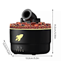 Miniatyrbilde 5 av 5: Cannon Blast Aroma Luftfukter, Cannon Blast Tårn Aromaterapi Luftfukter white eu plug