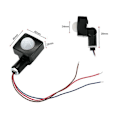 Miniatyrbillede 4 af 5: Bevægelsessensor Mini Menneskekrop Infrarød Sensor Ultra-tynd Infrarød Krops Sensor Switch LED Overlyss PIR Bevægelsessensor white 12mm