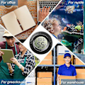 Miniatyrbild 5 av 5: 10-pack Mini Hygrometer Termometer Mätare Digital LCD Monitor för Växthus Barnrum Reptil Inkubator - JA