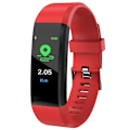 Miniatyrbild 1 av 5: 115Plus M5 Smart Armband Sport Stegräknare Klocka Fitness Löpning Promenadspårare Hjärtfrekvens Stegräknare Smart Band för IOS Android blue