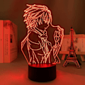 Miniatyrbillede 4 af 5: Guilty Crown Ouma 3D LED Lampe til Soveværelse Dekorativ Natlampe Fødselsdagsgave Værelse Bord LED Lys Anime Guilty Crown