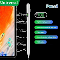 Miniatyrbilde 2 av 5: Universal 2. berøringspenn for nettbrett og mobiltelefon med LED-digital skjerm, berøringsskjerm-penn, styluspenn for Apple iPad, Huawei, Samsung, IOS, Android