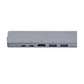 Pikkukuva 5 / 5: Usb3.1 Tyypin Usb-c - Hdtv+rj45 6-in-1 Telakointiasema Telakointiaseman Keskittimen Tyypin C Sovitin