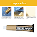 Pikkukuva 2 / 4: 1-3 kpl Autosol Original Solvol Kromi Metalli Alumiini Moottoripyörän Puhdistusaine Kiillotusaine Auto 75ml 3pcs