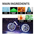 Miniatyrbillede 2 af 5: Reflekterende Spraymaling 100ml Glødende Maling Til Cykel Kørsel Om Natten Langvarig Reflekterende Glødende Maling Til Tøj Cykler fluorescent green