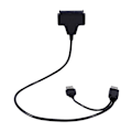 Pikkukuva 5 / 5: USB 2.0 SATA 7+15+22-pin kaapeliadapteri 2,5
