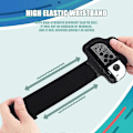 Miniatyrbillede 3 af 4: Benstrap til Switch NS Joycon Elastisk Fastgørelse Justerbar Bånd til Nintendo Switch NS Joycon Ring Fitness Switch Controller Bånd 2pcs
