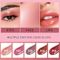 Miniatyrbillede 5 af 5: And Make The Cheeks More Three-dimensional Waterproof And Sweat-proof Clear Texture Liquid Blush Facial Makeup Cosmetics Female