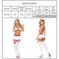 Miniatyrbilde 4 av 4: Kvinnelig Erotisk Sykepleieruniform Sexy Lingerisett Cosplay Kostyme Nattøy