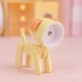 LED-Skrivebordslampe, Sød Julehjort Natlys Telefonholder Gave Mini Justerbar Til Studerende Børn yellow dog