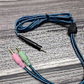 Miniatyrbilde 5 av 5: Kvalitets UNP PC-kabel for Sennheiser Game One GSP350 GSP600 Hodetelefoner Pålitelig