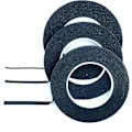Miniatyrbillede 3 af 5: 16 stk. Hvidtavle Grafisk Chart Tape, Tørviskbræt Kunst Tape, Tynd Sort Gridding Grafisk Tape, 3 mm