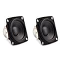 2 st 52mm Full Range Högtalare 4 Ohm 10W Platt Båge Dubbel Magnetisk Bluetooth Högtalare