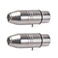 Miniatyrbillede 1 af 5: 2-pak MINI XLR 3-polet Han til XLR 3-polet Hun stik 2.24x0.71x0.39in