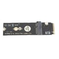 M.2 NGFF A E Key WiFi Bluetooth-kort till M.2 Key M SSD-adapter för Intel AX200 AX201 AX210 M.2 Key M-adapterkort