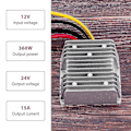 Miniatyrbild 3 av 5: 12V till 24V 15A 360W DC-DC-omvandlare 360W DC-omvandlare