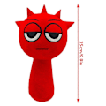 Miniatyrbillede 2 af 5: Sødt Sprunki Plushies til Børn - Bedårende Dyr Fyldte Dukker til Børn og Voksne machine made