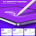 Miniatyrbild 5 av 5: Universal 2:a Touchpen för Tablet Mobiltelefon med LED Digital Display Pekskärm Penna Styluspenna för Apple Ipad Huawei Samsung IOS Android