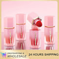 Miniatyrbillede 2 af 5: Kind Rouge 8 Farver Silkeblød Oplys Hud Multi-anvendelse Naturlig Kindfarve Blush Ansigtsmakeup Flydende Blush 1stk Ansigtsblush